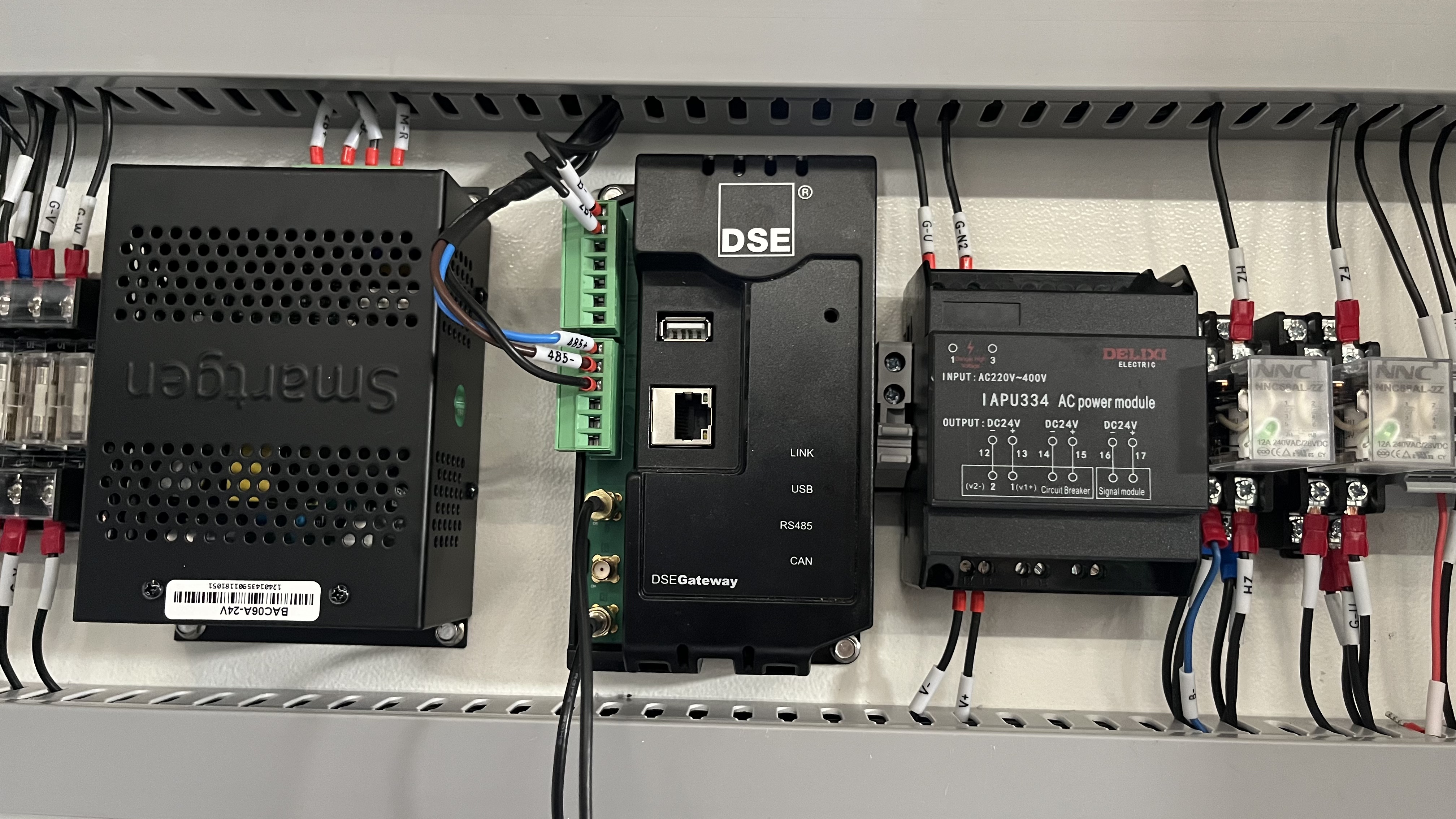 control panel