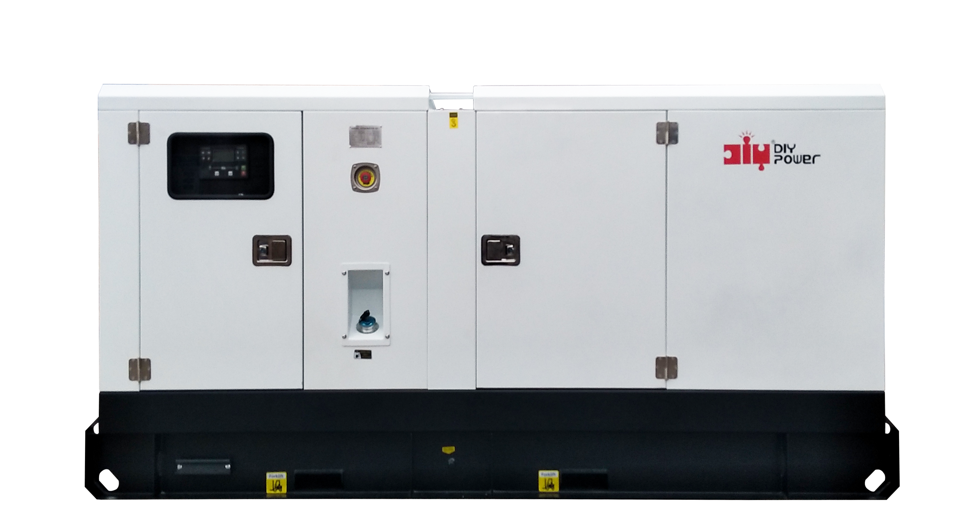 Portable generator setup for home backup power