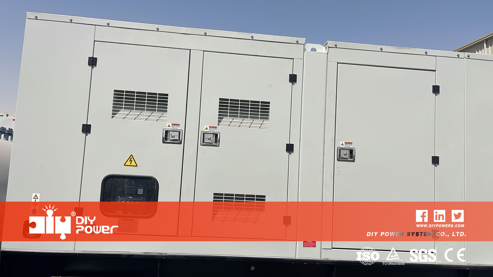 Hyundai genenerator set
