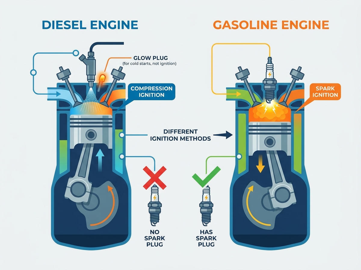 Diesel generator engine components