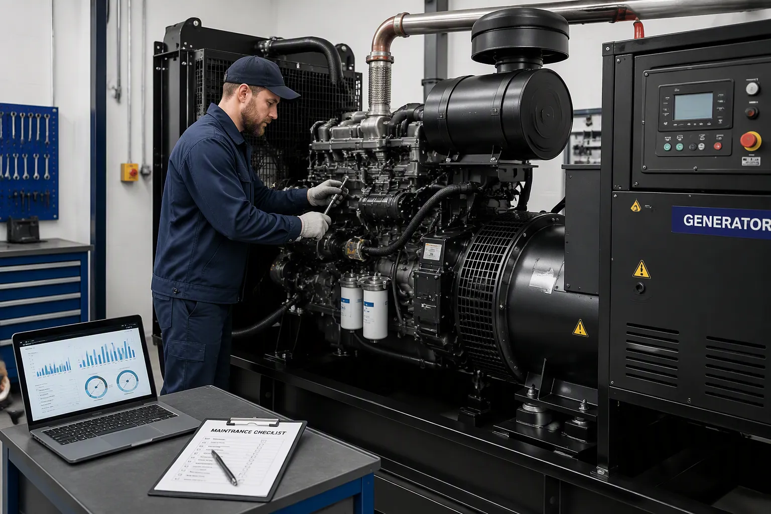 What generator life expectancy means and how maintenance hours affect it