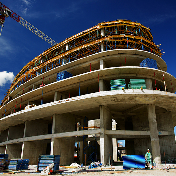 Cummins-Dieselgenerator auf der Baustelle