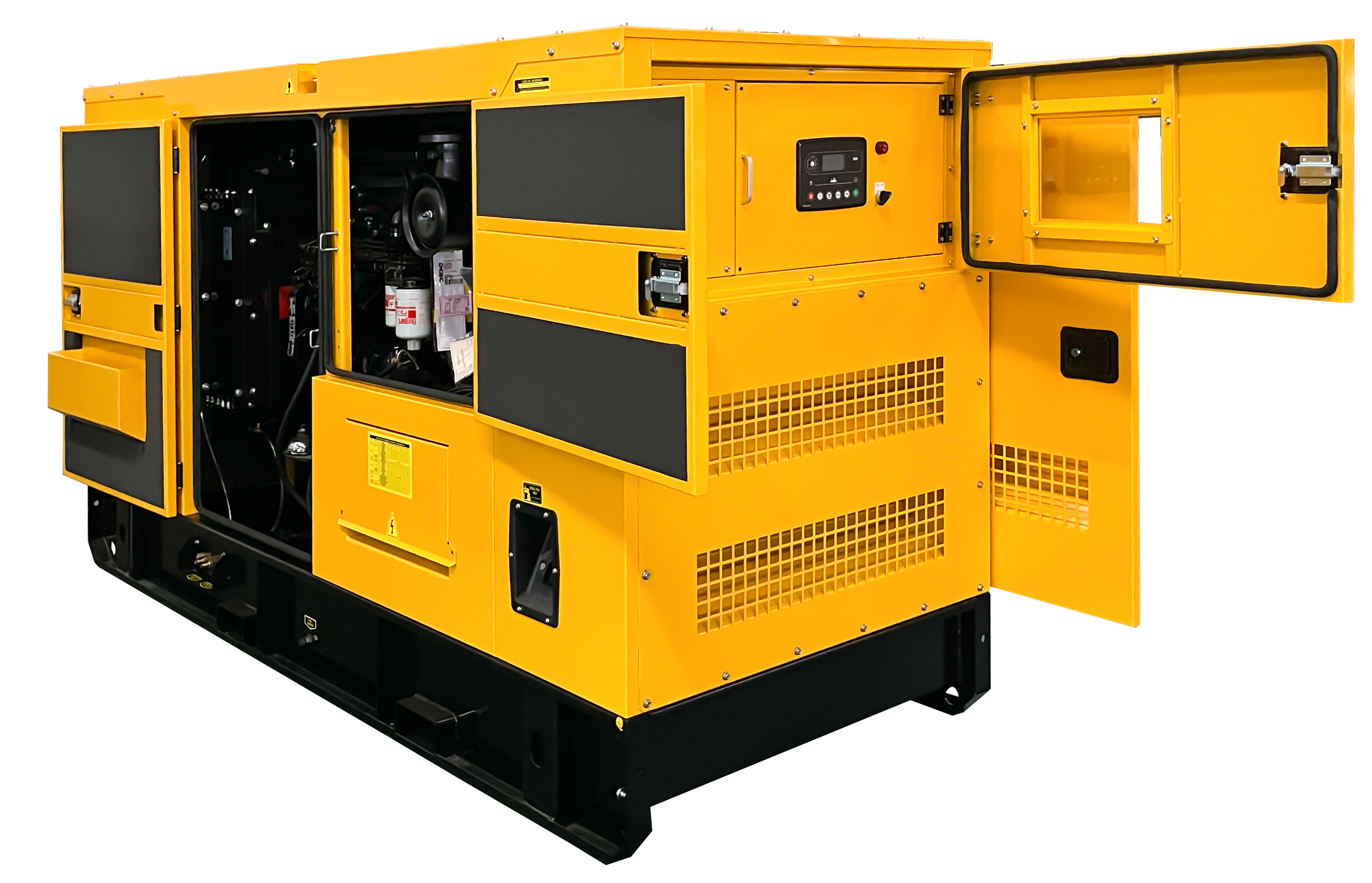 Generator voltage configurations and electrical panel auditing