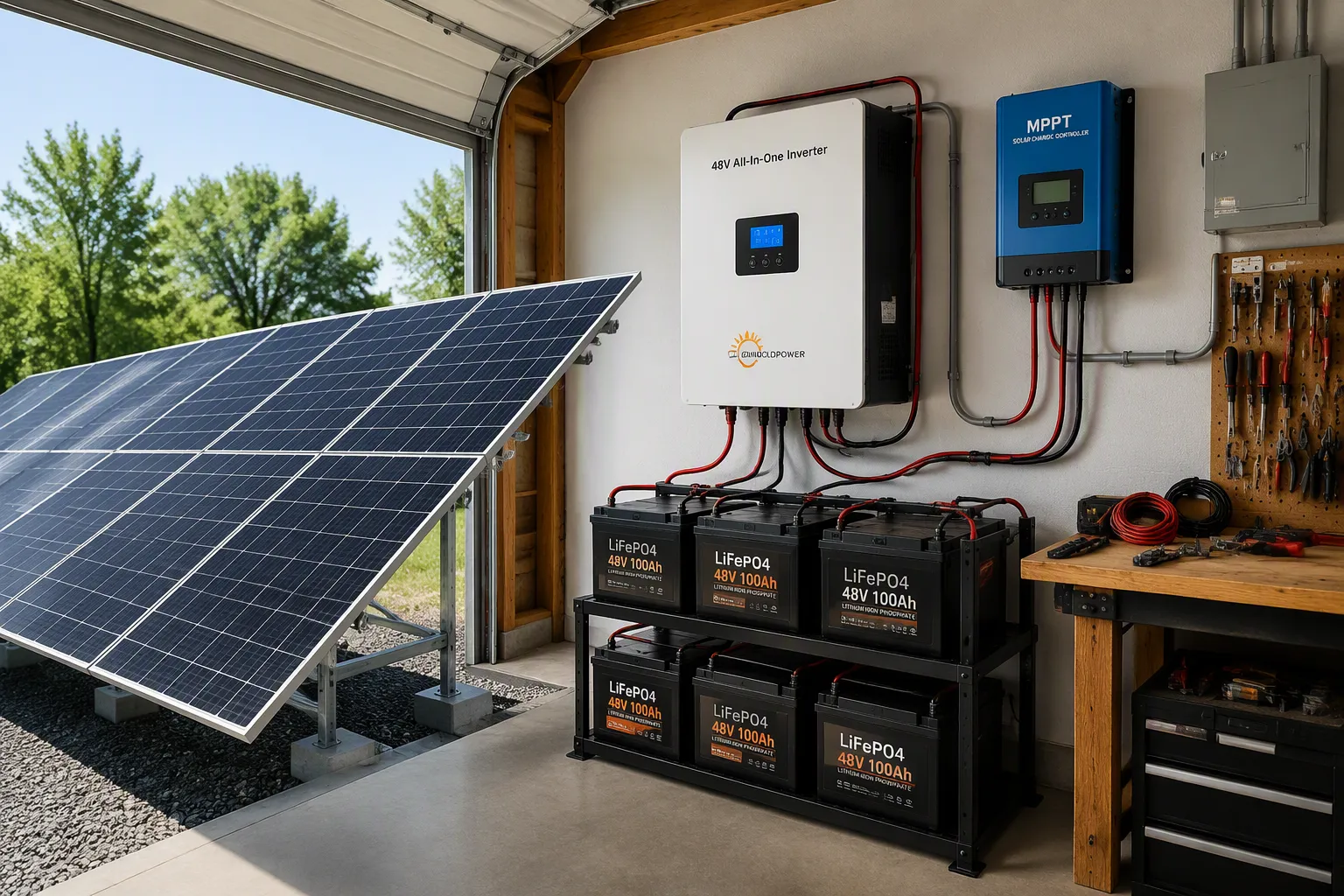 How To Build A 5000 Watt Solar Generator