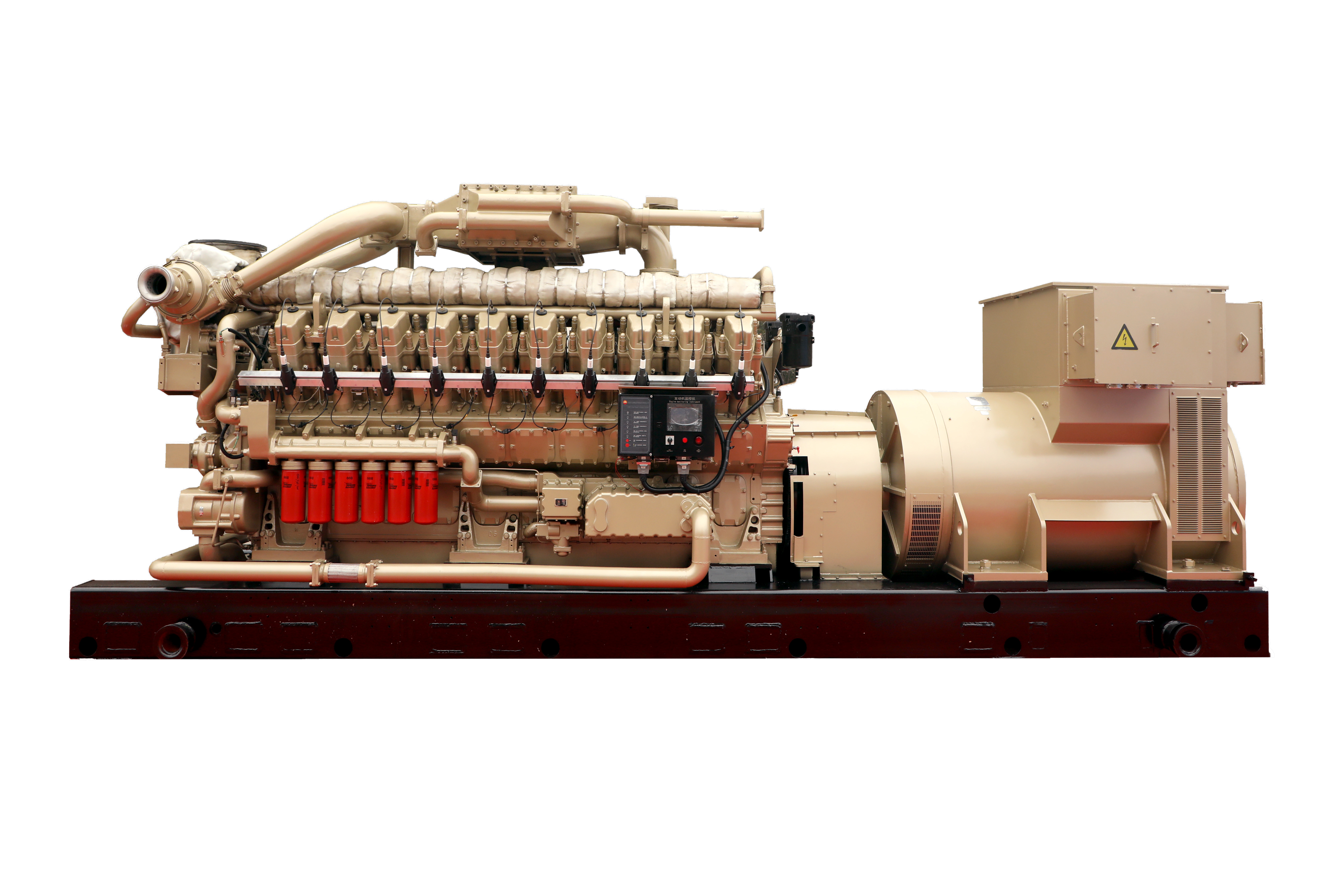 DIY-JC2000NGHV JiChai Nature Gas Generator Set High Voltage by L20V190ZLT-2